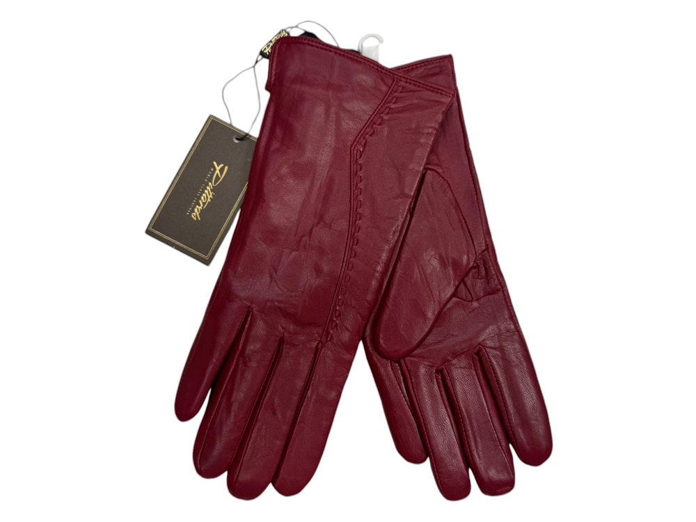 Pittards.Перчатки.Женские.Кожаные.Люкс качества.Трикотаж-шерсть.5 шт в упаковке.