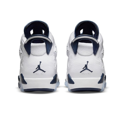 Женские кроссовки Air Jordan 6 retro "midnight navy" 384665-141