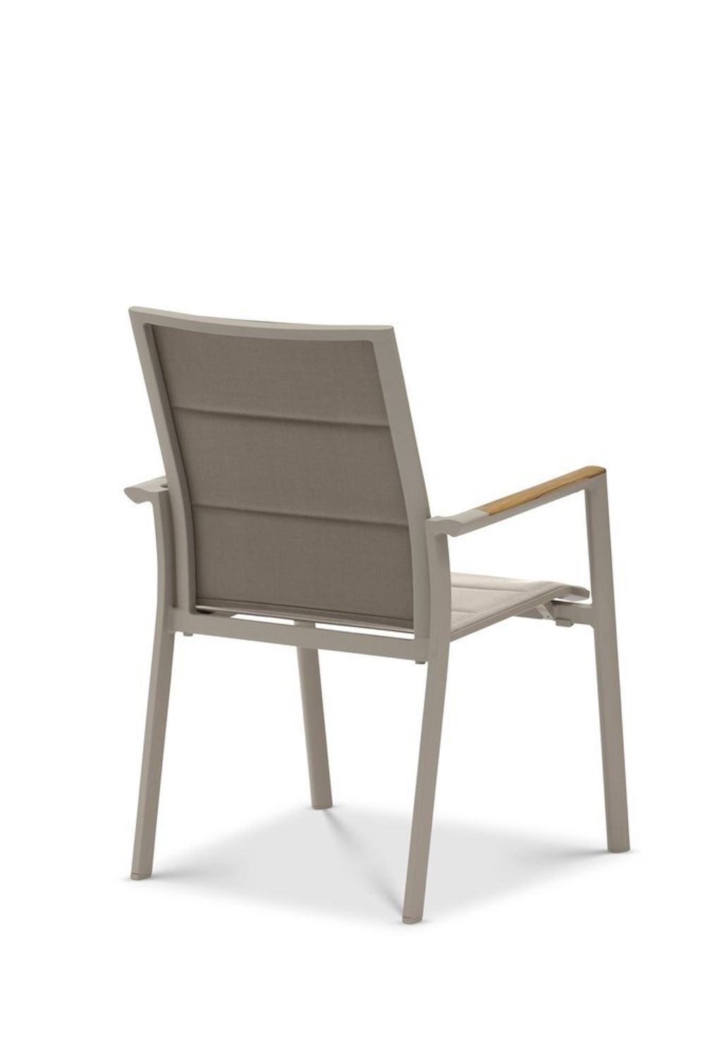 Andy, стул бежевый, алюминий/текстилен