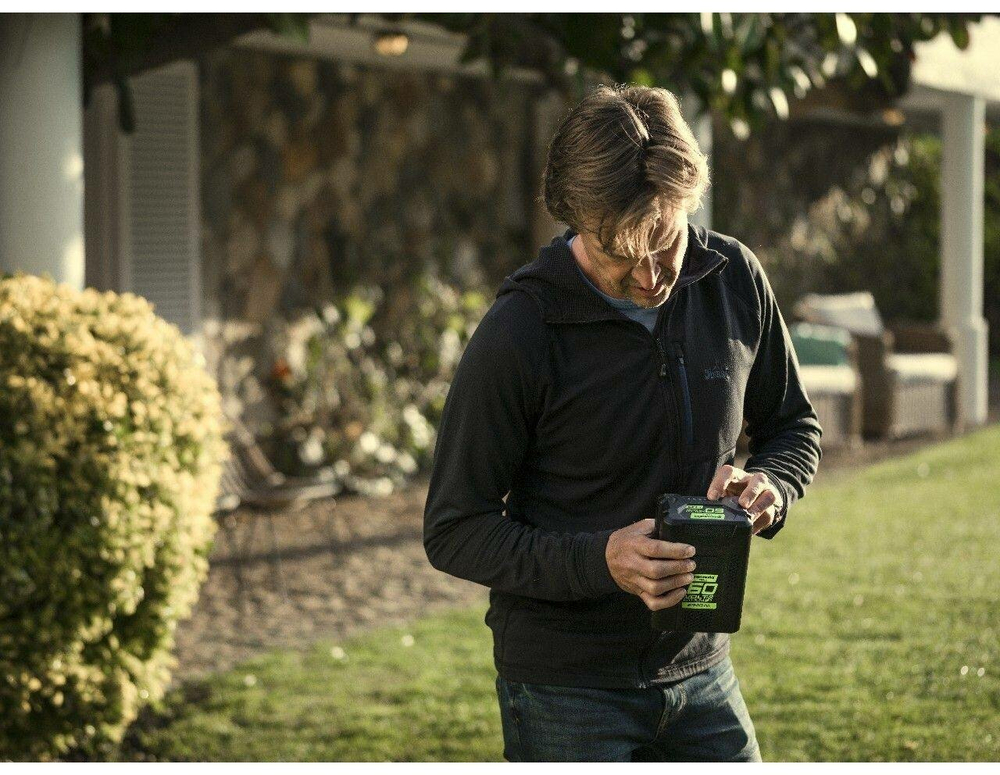 Аккумулятор для техники GREENWORKS G60B4 60В, 4Ач (2918407) ударопрочный