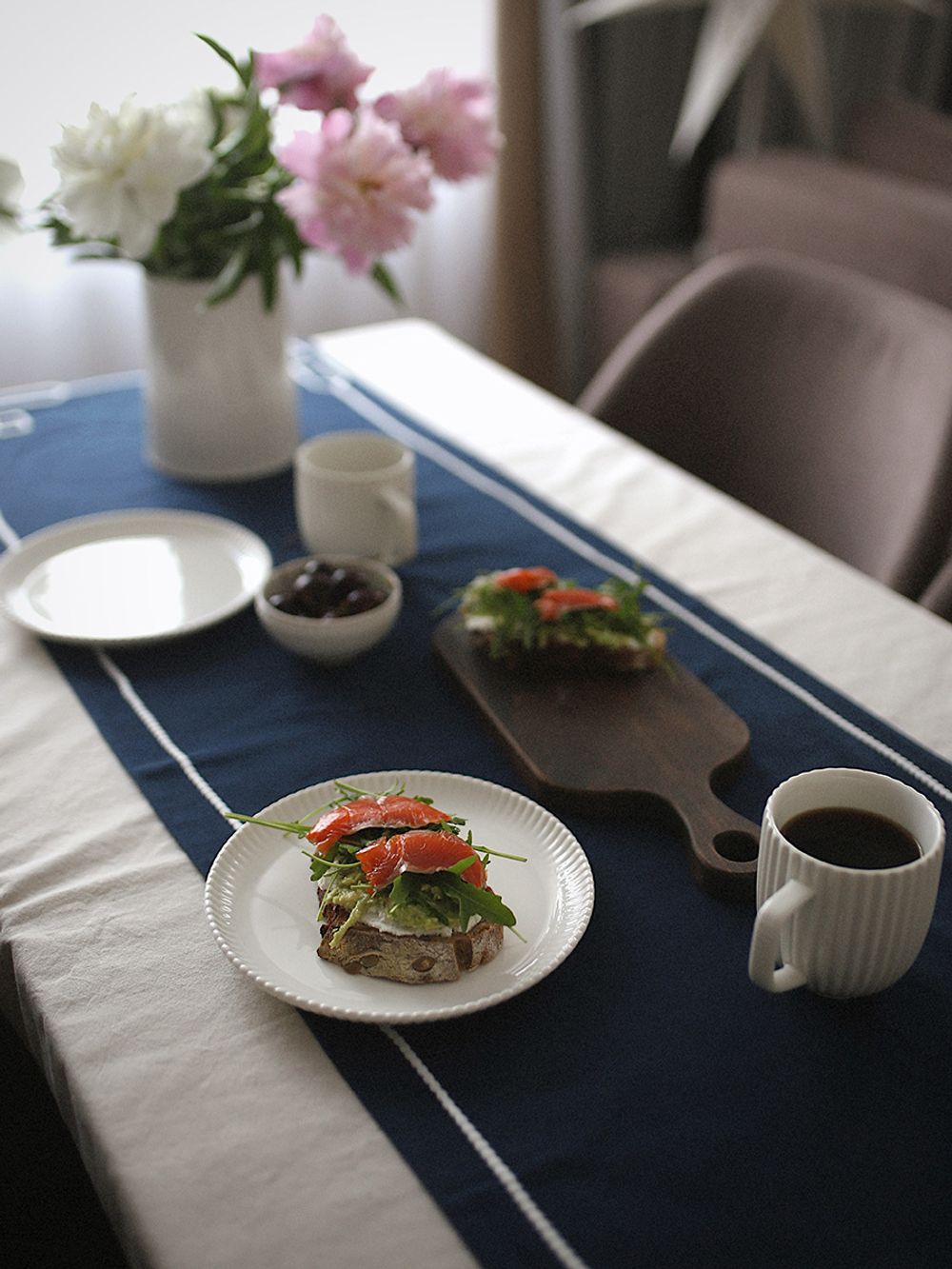 Дорожка на стол Navy story из коллекции Sea treasures, 45х150 см