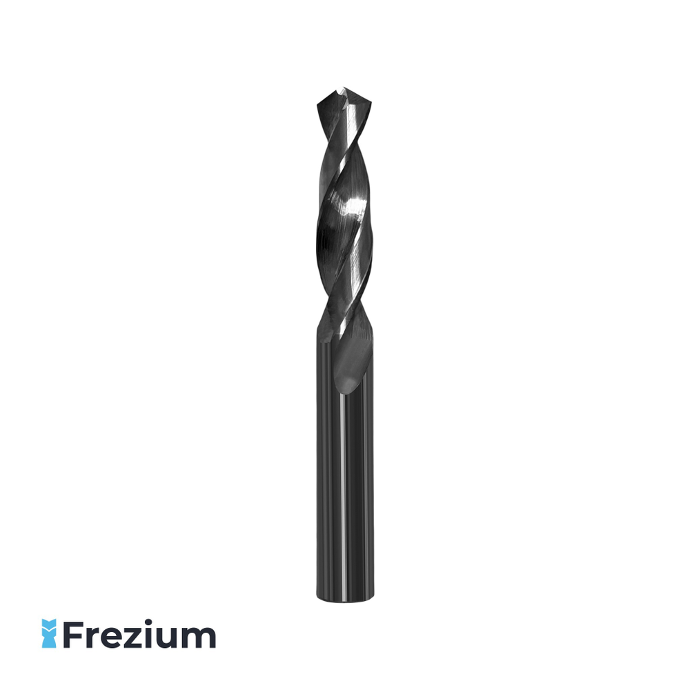 Сверло твердосплавное по алюминию и цветным металлам &quot;TCE&quot; (10.2x10.2x43x90; SCD 3D 2102 SC1000)