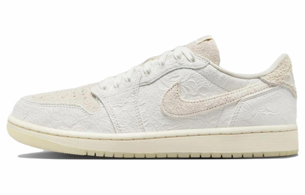 Кроссовки Chris Paul X Jordan Air Jordan 1 Low Og "Light Cream And Sail" Pu Pe