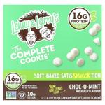 Lenny & Larry's, The Complete Cookie®, шоколад с мятой, 12 видов печенья, 113 г (4 унции)