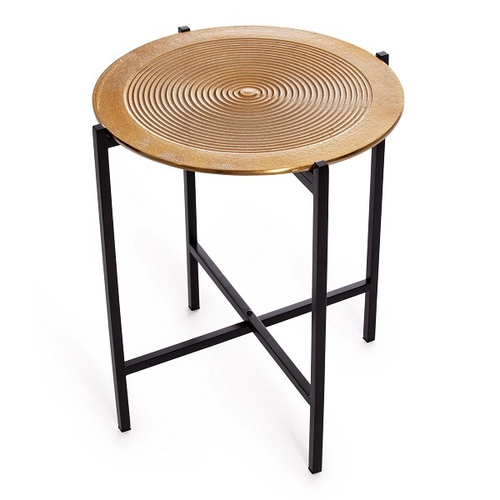 Столик кофейный Secret De Maison BLOOM ( mod. 11873-B ) 46*46*51 см алюминиевый сплав