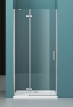 Душевая дверь BelBagno Kraft 80 KRAFT-B-12-60/20-C-Cr-L профиль Хром стекло прозрачное