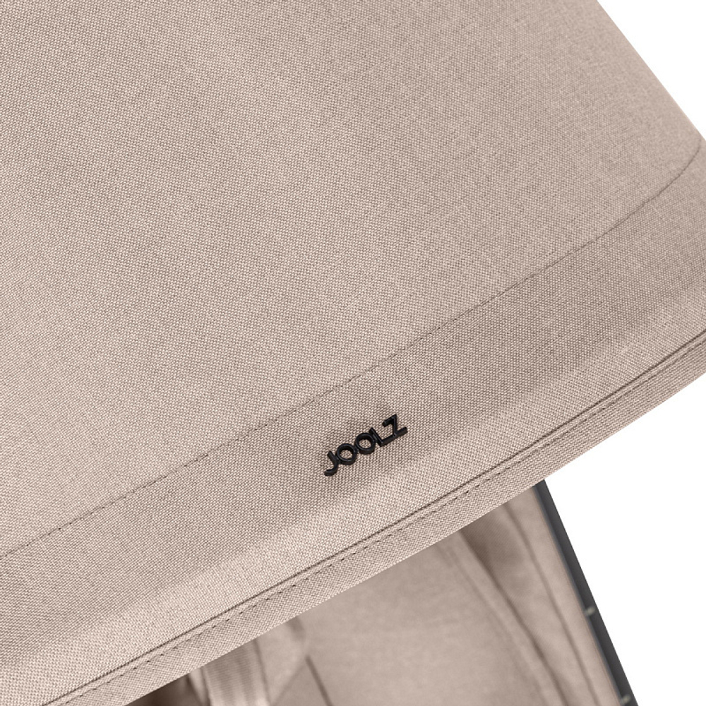 Детская прогулочная коляска Joolz Aer 2 с бампером Sandy Taupe/Mid Brown Carbon