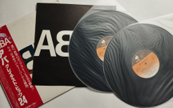 Винтажная виниловая пластинка LP ABBAs Greatest Hits 24 (Japan 1977)