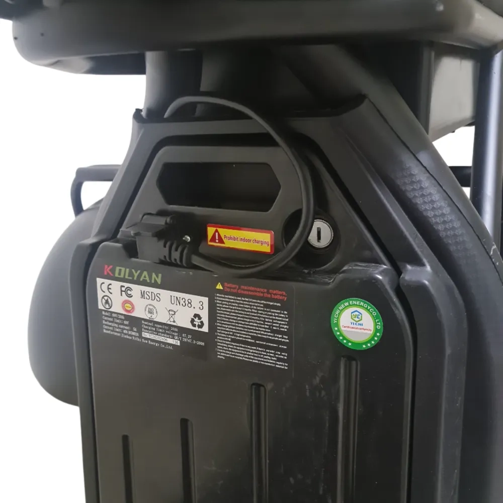 Электроскутер TRIKE KOLYAN черный матовый