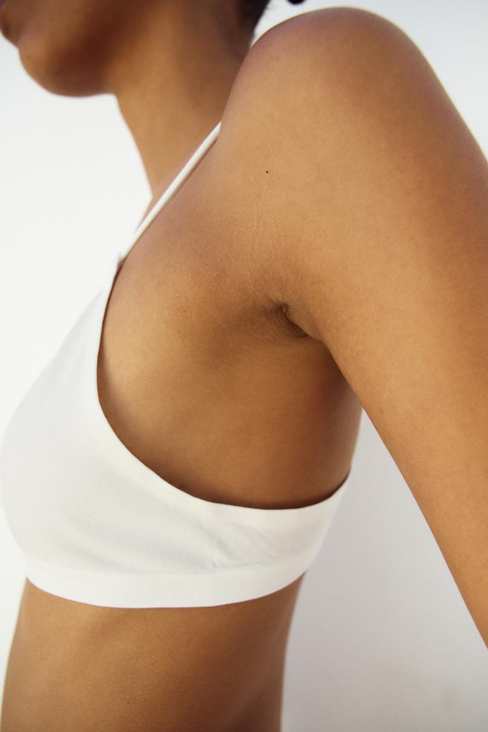 ZARA ТРУСЫ БЕЗ ШВОВ, БЕЛЫЙ