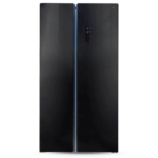 Холодильник Ginzzu NFK-605 Black glass