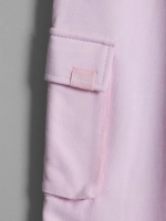 Розовый костюм для девочки на осень