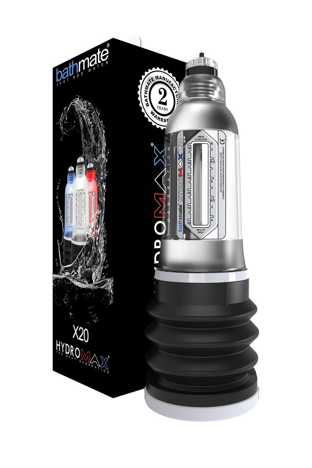 Гидропомпа HYDROMAX  X20 прозрачная