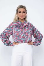 Блуза Юрмала (розовая) Б13609-30М LT Collection