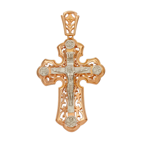 Крест из серебра/Позолота