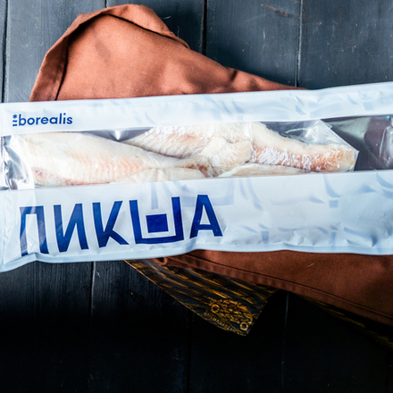 Филе пикши без кожи "BOREALIS" 600 гр (свежемороженое)