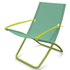 Кресло-шезлонг Snooze, зеленое