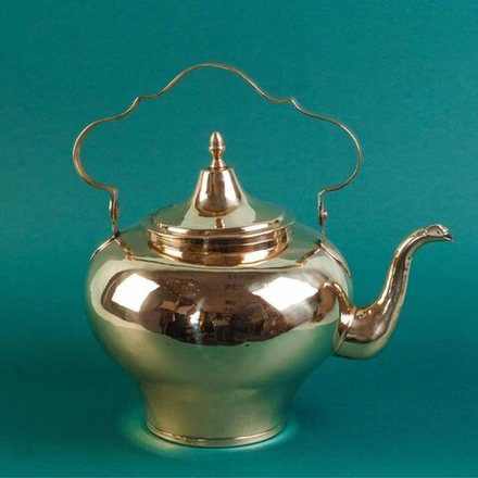 Винтаж: Латунный чайник