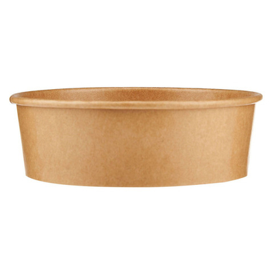 Салатник бумажный круглый Kraft Round 500 мл d150 мм 1/300