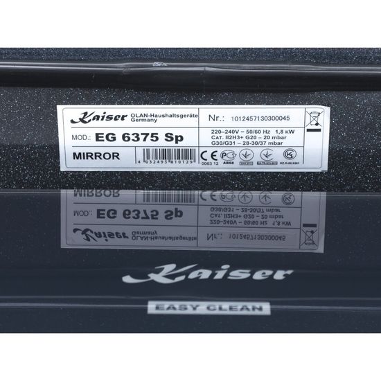 Газовый духовой шкаф Kaiser EG 6375 Sp