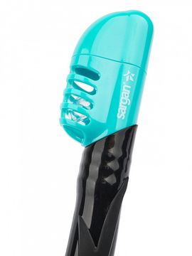 Трубка детская Sargan Астра черный/бирюзовый