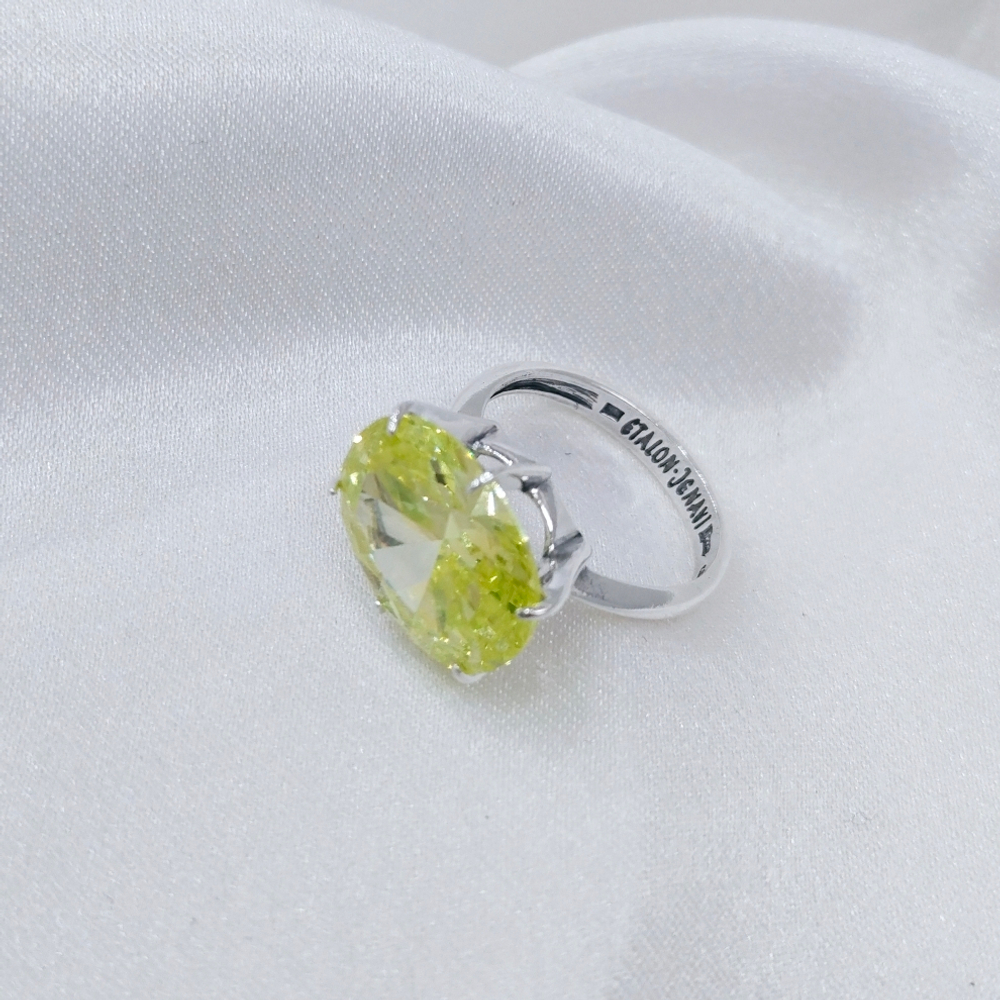 "Леаль" кольцо в серебряном покрытии из коллекции "Элеганс" от Jenavi