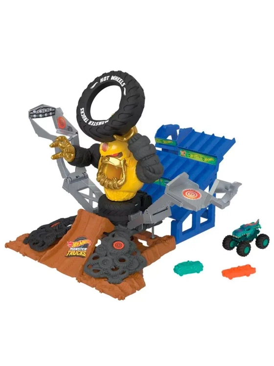 Автотрек Хот Вилс трек Монстр трак Атака Крашзилы HPN71