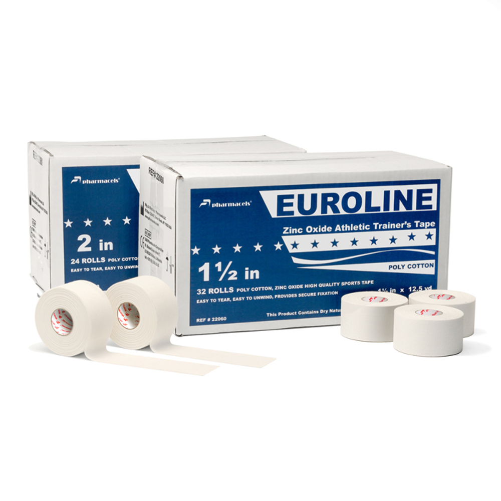Тейп спортивный неэластичный Euroline Tape Pharmacels® 3,8см х 11,4м