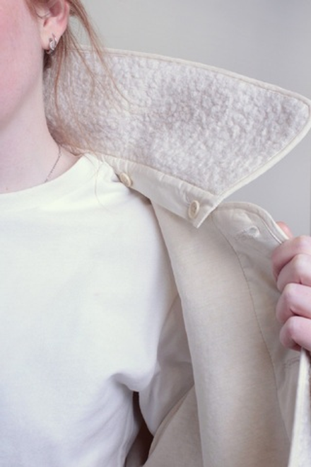 Куртка из молочного букле