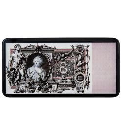 Народные промыслы ШК-19/52-C Шкатулка-купюрница в технике декупаж «100 РУБЛЕЙ» (18х9х4)