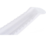 Держатель кабеля двусторонний для прямого монтажа белый (20шт/уп) Промрукав PR13.0384