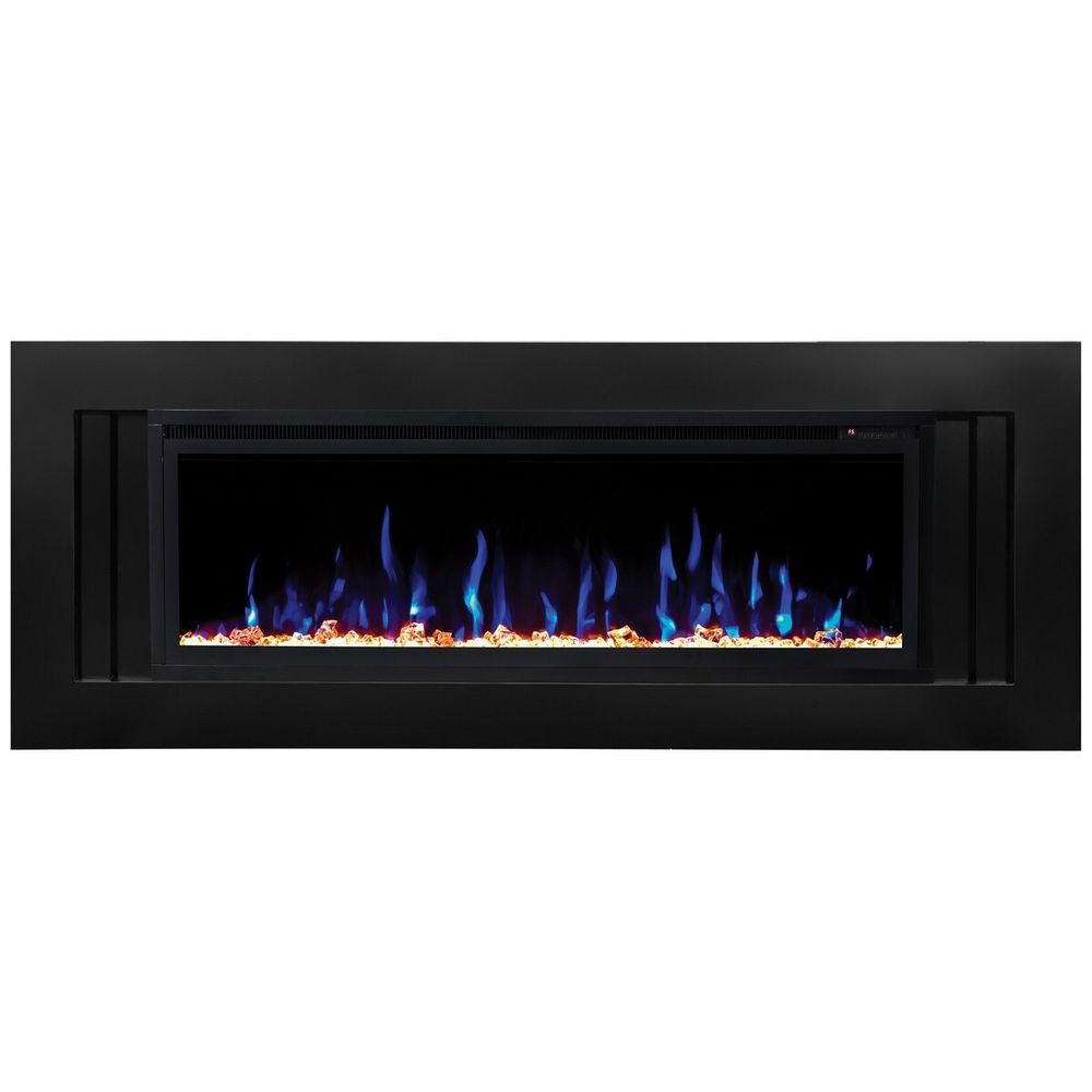Электрокамин RealFlame Stockholm 50 BLM черный с очагом Saphir 50