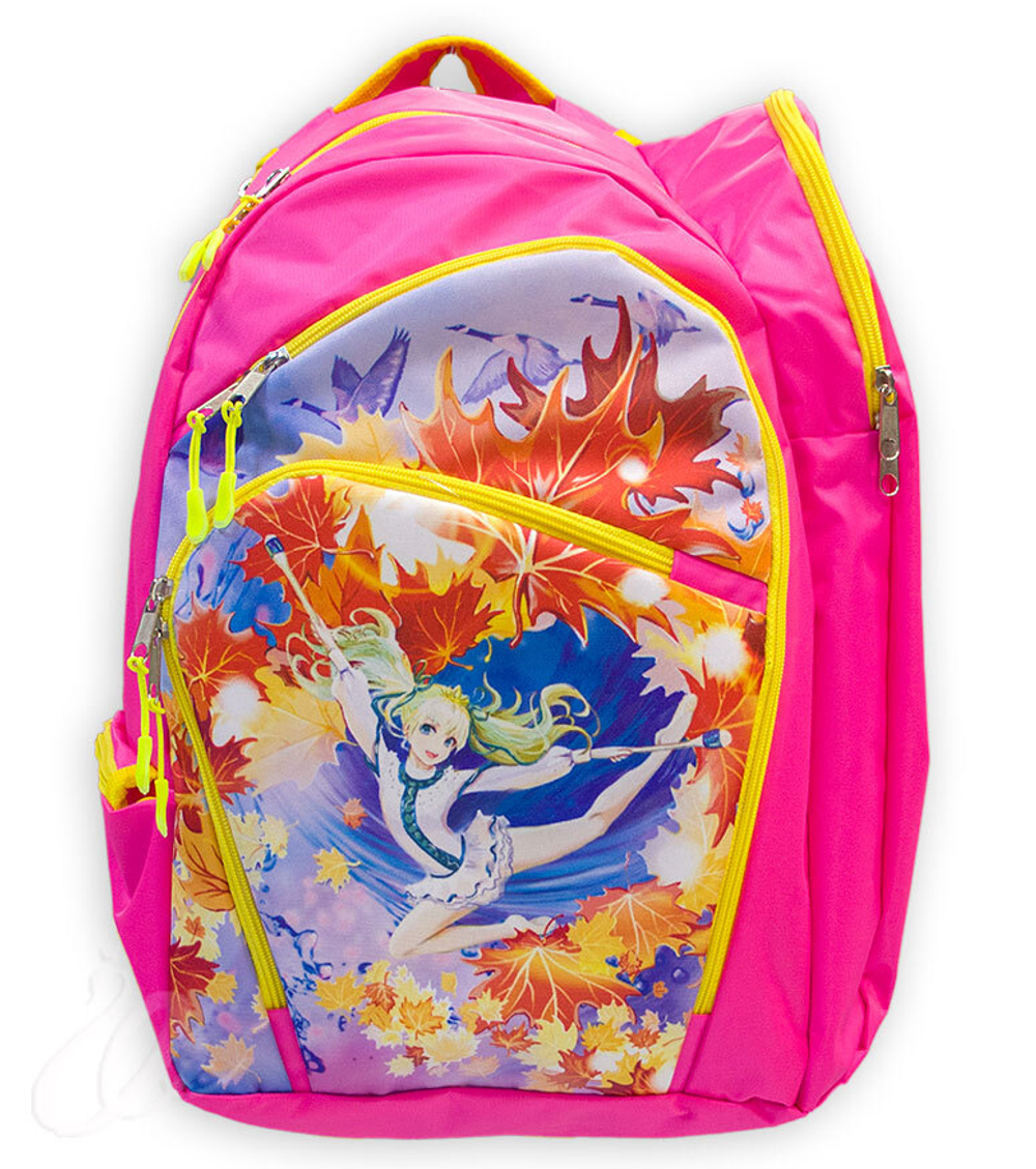 Листопад Розовый/жёлтый