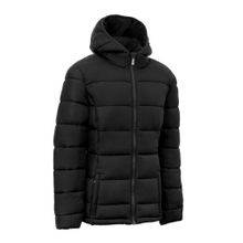 Куртка утепленная с капюшоном жен. MIKASA MT913-049-XL, р.XL, полиэстер, нейлон, черный