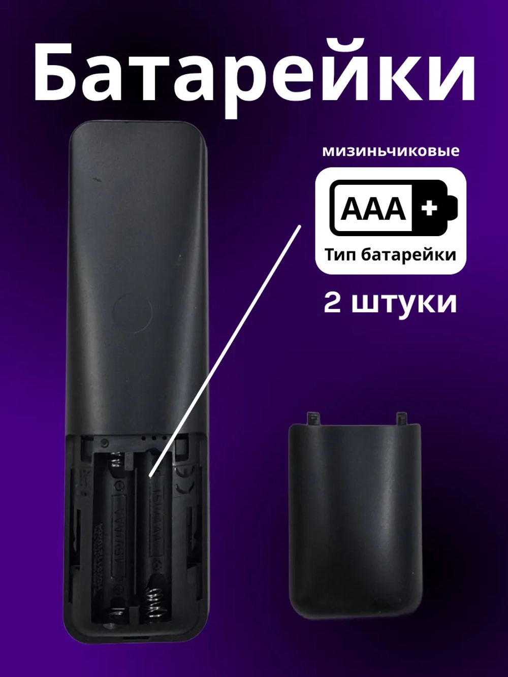 Пульт Huayu RC4671605-01R (YNDX-00403) с голосовой функцией и батарейками в комплекте для телевизора Яндекс PDUHBT164