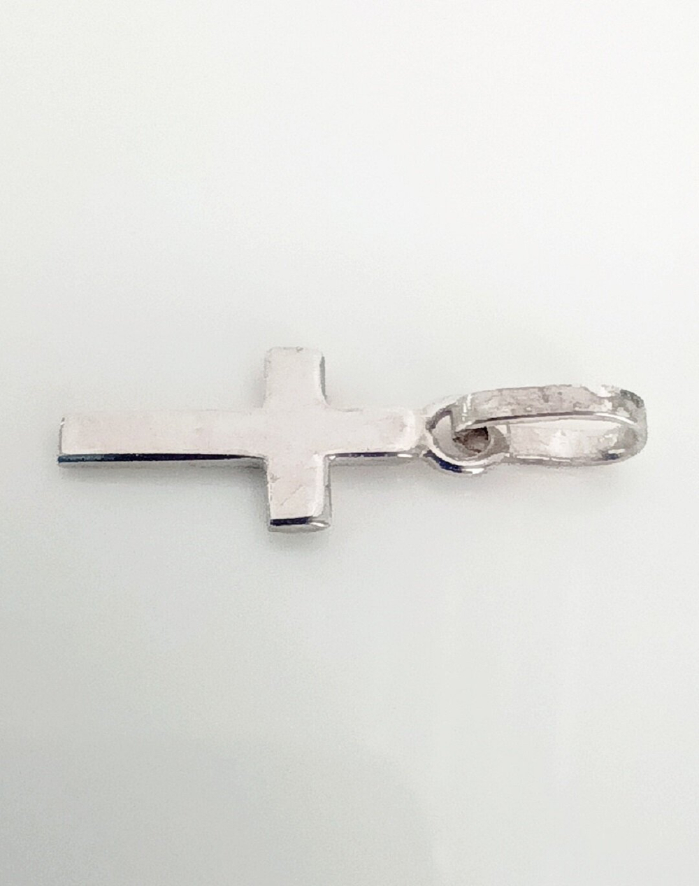 Подвеска-крестик "Эстерелла", серебро 925*, родированное покрытие/Ф