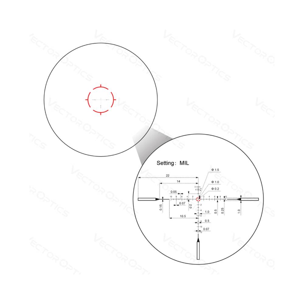 Оптический прицел Vector Optics Continental X10 1-10x28 ED FFP (SCFF-48)