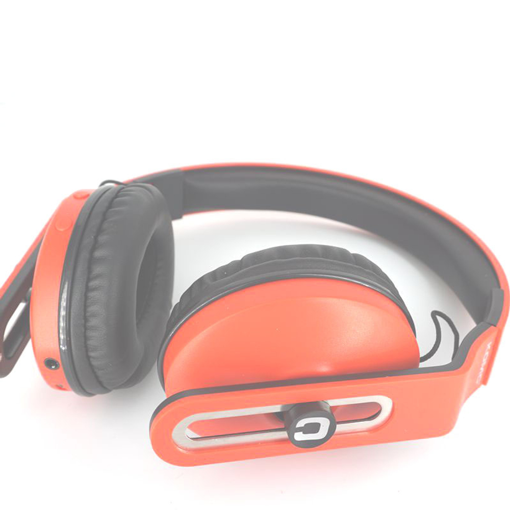 Bluetooth Наушники  Komc T-12 Red, беспроводные наушники, красные
