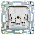 Розетка SKANDY 16А с заземл. без защ. шторок SK-R05B беж. IEK SK-R11-16-K10