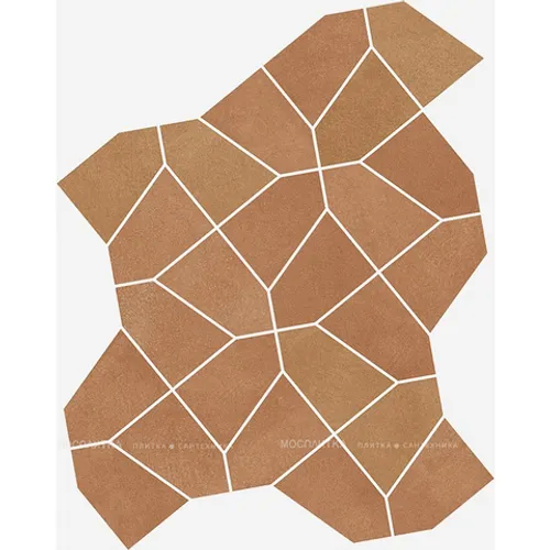 Мозаика Italon Терравива Каннэлла 27,3х36 керамика коричневый Упак. 10 шт. 0,98 кв.м.