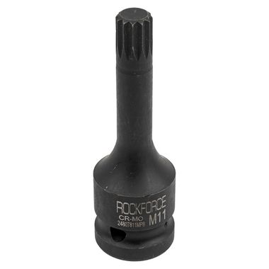Головка-бита SPLINE ударная M11,1/2'' RockForce RF-24807811MPB