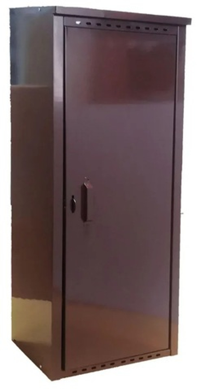 Шкаф для газового баллона 50л (на 1 шт.) коричневый