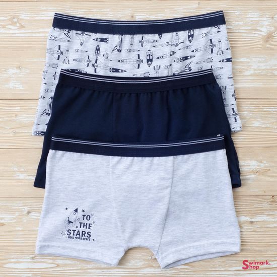 Боксеры DOMI BOYS 62000-38, 3 шт. в уп. COLOR MIX