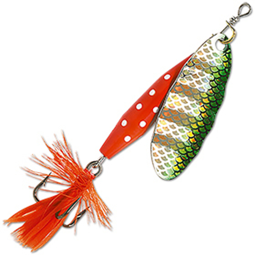 Блесна Abu Garcia Reflex Red 12г G/Green Flash