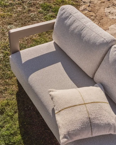 Комплект садовой мебели Nerano из алюминия цвета таупе