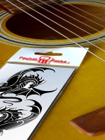 Стикеры - Черно-белые Драконы Символ здоровья