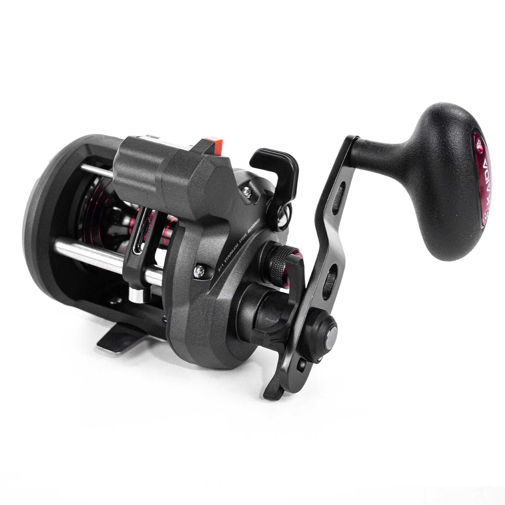 Катушка мультипликаторная Kaida Concorde CC200LC, под левую руку, со счетчиком (2000, 3+1BB)