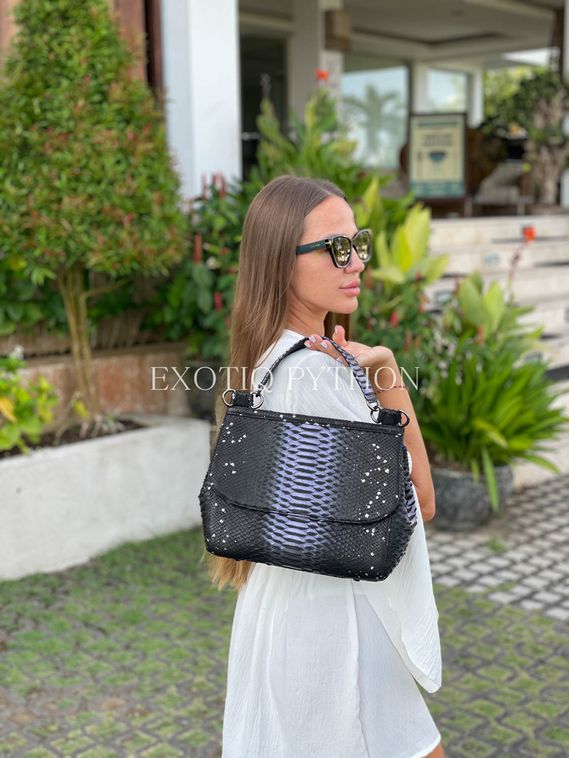 Сумка из кожи питона - BG-496