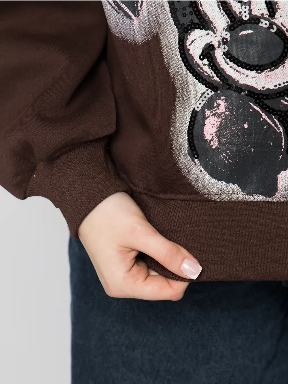 Толстовка утепленная с капюшоном