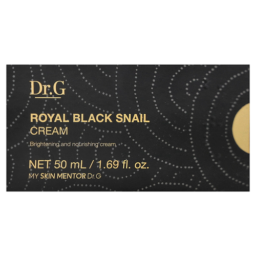 Dr. G, Royal Black Snail Cream, крем с черной улиткой, 50 мл (1,69 жидк. унции)